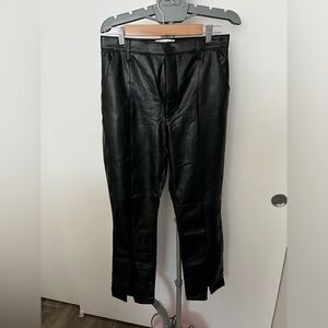 NWOT Abercrombie & Fitch Skinny Ultra High Rise Vegan Leather Pants